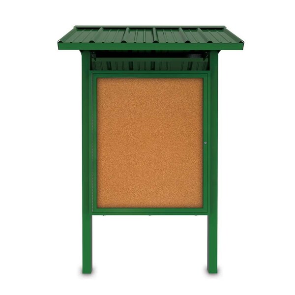 Corkboard, Fabric, Blk/Burg, 3 Door, 96x48"